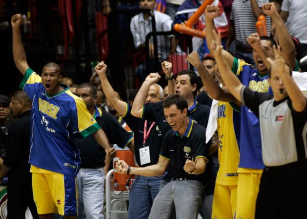 Seleção campeã da Copa América desembarca em São Paulo Ricardo Arduengo/AP/