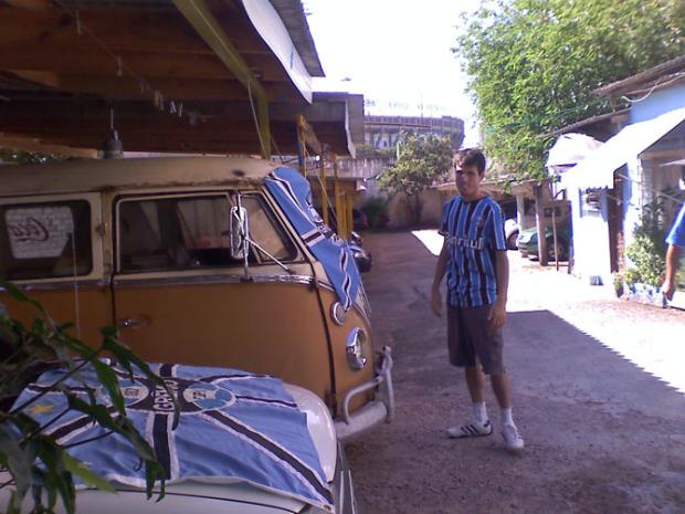 Eu Sou Fanático: "até de Kombi 1963 nós iremos" Arquivo pessoal / Eu Sou Fanático: "até de Kombi 1963 nós iremos" Arquivo pessoal /