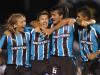 Pouco tempo depois da chegada do meia, o Grêmio conquistou o título do Gaúcho de 2006. No detalhe: Lucas, Tcheco, Coutinho  e Pedro Júnior