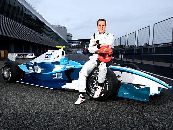 Schumacher garante que usou bem o pouco tempo de treino Divulgação, GP2/ Schumacher garante que usou bem o pouco tempo de treino Divulgação, GP2/