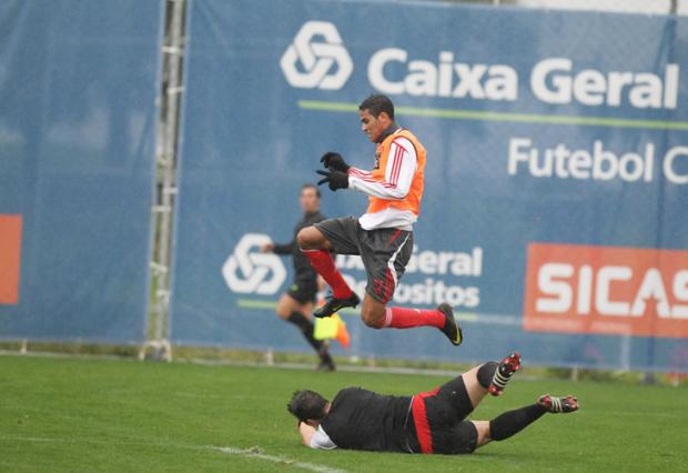 Alan Kardec: "Treino até em dia de jogo" Divulgação/ Alan Kardec: "Treino até em dia de jogo" Divulgação/