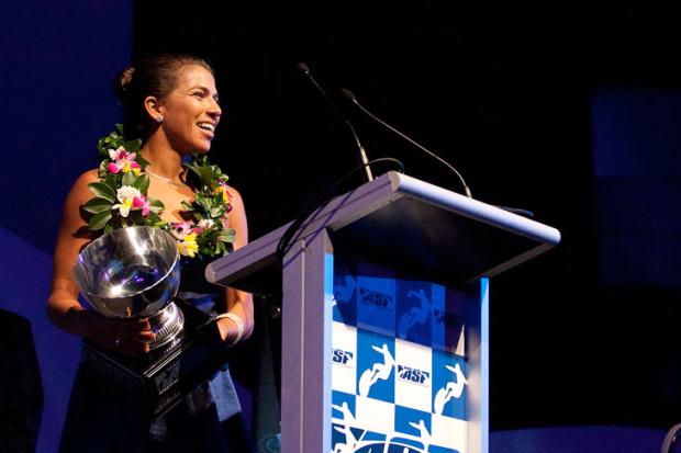 Surfista Silvana Lima é homenageada em evento de premiação da ASP ASP/ Kirstin Scholtz /clicRBS