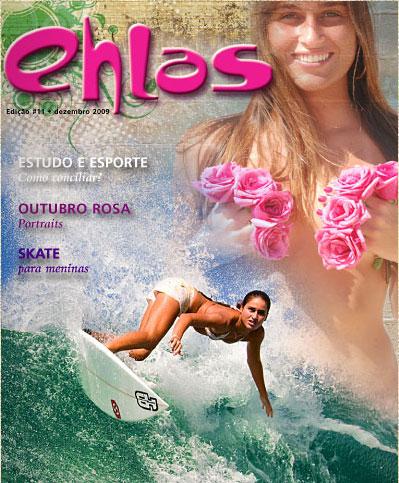 Revista Ehlas reforça o time do clicEsportes Reprodução/ Revista Ehlas reforça o time do clicEsportes Reprodução/
