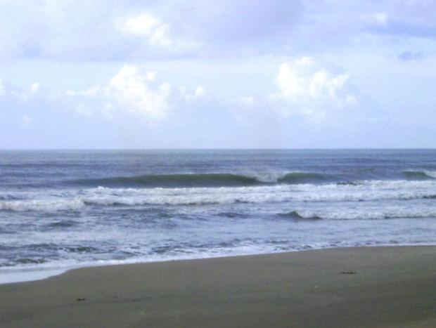 Ondas perdem tamanho no litoral do RS e SC Ki Fornari / Ondas perdem tamanho no litoral do RS e SC Ki Fornari /