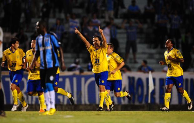Pelotas vira sobre o Grêmio e está na semifinal da Taça Fábio Koff Diego Vara /