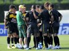 Seleção faz seu primeiro treino em Barcelona