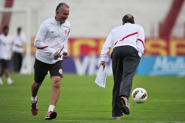 Dorival cita empate contra o Santos como exemplo para superar o Fluminense Diego Vara/Agencia RBS