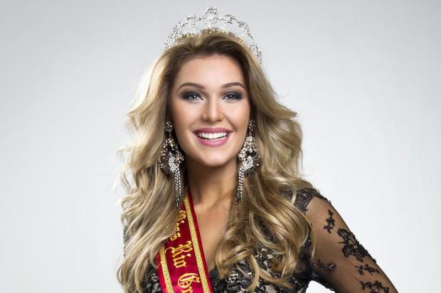 "Tenho impressão de que me preparei a vida toda para isso", afirma a miss Rio Grande do Sul, Marina Helms Antares Martins/Divulgação